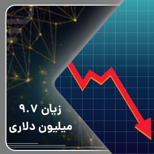 زیان ۹.۷ میلیون دلاری
